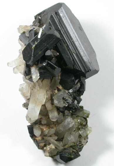 Epidote and Quartz from Green Monster Claim, south of Sulzer, Green Monster Mountain, Prince of Wales Island, Alaska