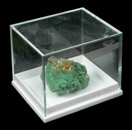 Kasolite on Torbernite from Musonoi Mine, Kolwezi District, Katanga Copperbelt, Lualaba Province, Democratic Republic of the Congo