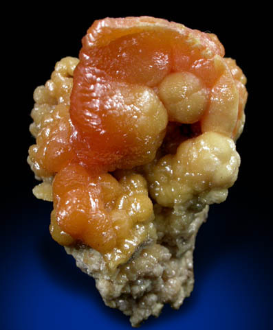 Pyromorphite from Bunker Hill Mine, 9th Level, Jersey Vein, Coeur d'Alene District, Shoshone County, Idaho