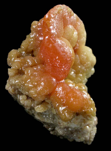 Pyromorphite from Bunker Hill Mine, 9th Level, Jersey Vein, Coeur d'Alene District, Shoshone County, Idaho