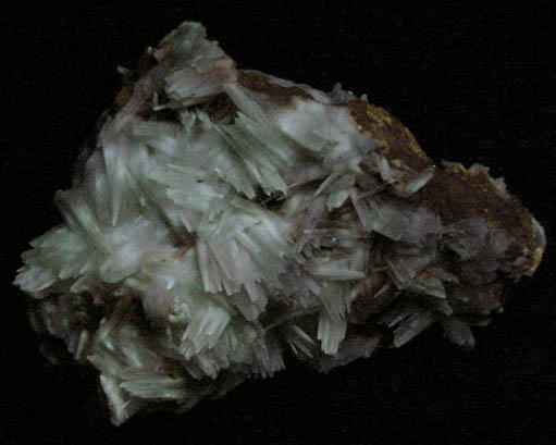 Strontianite from Ozark-Mahoning No. 1 Mine, Cave-in-Rock District, Hardin County, Illinois