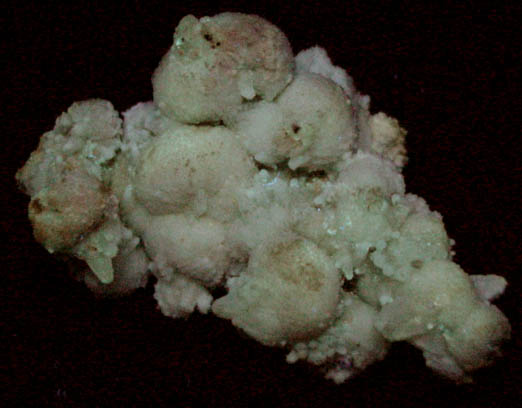 Barite with Calcite from Minerva #1 Mine, Cave-in-Rock District, Hardin County, Illinois
