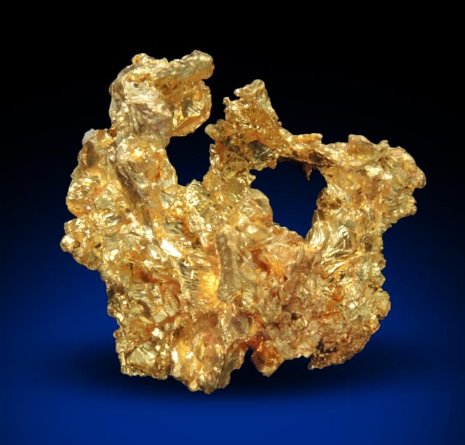 Gold from Foresthill, Placer County, California