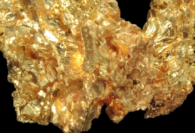 Gold from Foresthill, Placer County, California