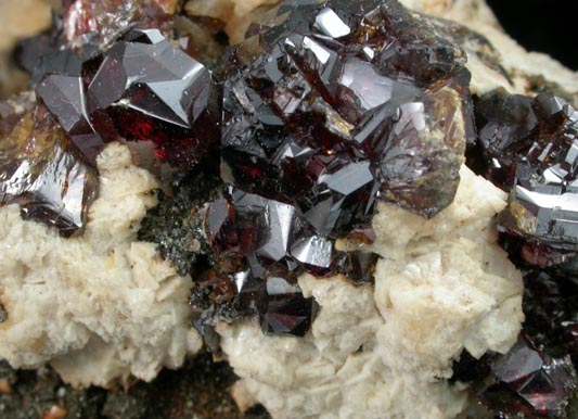 Sphalerite and Dolomite on Pyrite from Mina Troya, Mutiloa, 19 km southwest of San Sebastin, Pais Vasco, Spain