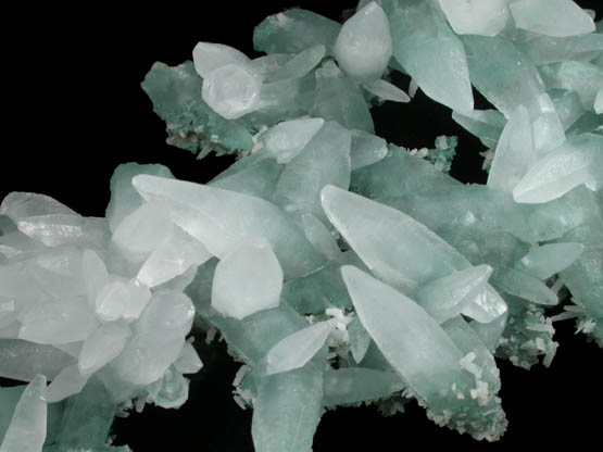 Calcite with Celadonite inclusions from Castelinho Mine, near Frederico Westphalen, Alto Uruguai, Rio Grande do Sul, Brazil