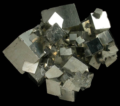 Pyrite from Huanzala Mine, Huallanca District, Huanuco Department, Peru