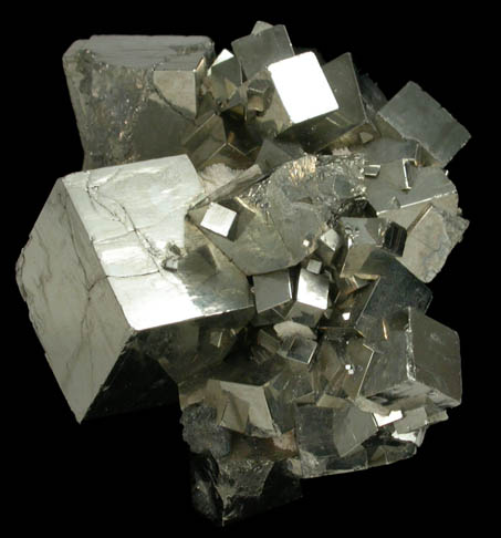 Pyrite from Huanzala Mine, Huallanca District, Huanuco Department, Peru