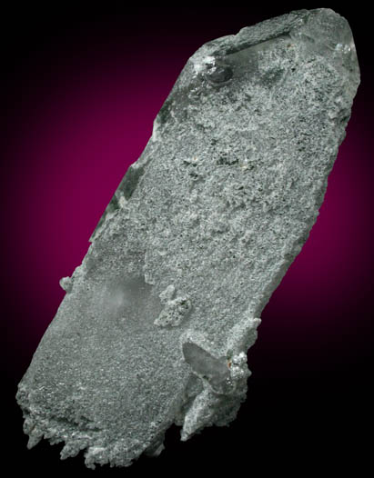 Quartz with Chlorite inclusions from Crystal Cave Pocket, Dunquin Harbor, Dingle, County Kerry, Ireland