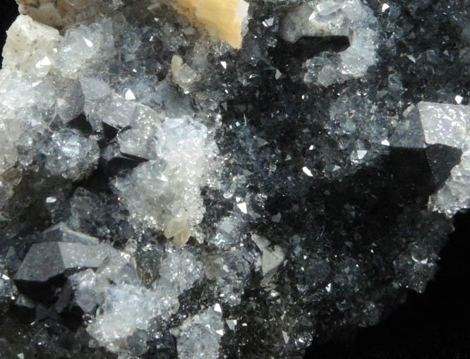 Galena, Dolomite, Quartz from Smallcleugh Mine, Nenthead, Alston Moor, Cumbria, England