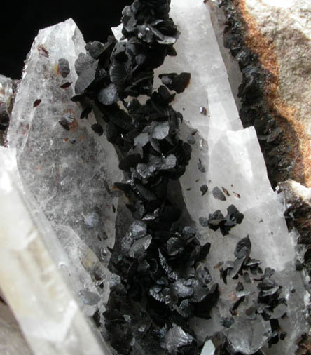 Barite with Siderite from Mina Estao Orcko, Machacamarca District, Potos, Potos Department, Bolivia