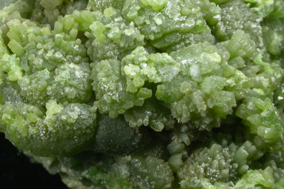 Pyromorphite from Crabulazzu Mine, Arbus, Medio Campidano, Sardinia, Italy