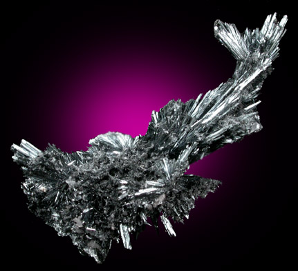 Stibnite from Herja Mine (Kisbanya), Baia Mare, Maramures, Romania