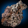 Vanadinite from Ramsey Mine, 22 km ESE of Quartzite, La Paz County, Arizona