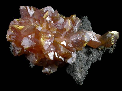 Orpiment from Twin Creeks Mine, Cut 62, Humboldt County, Nevada