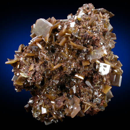 Wulfenite from Glove Mine, Santa Rita Mountains, Santa Cruz County, Arizona