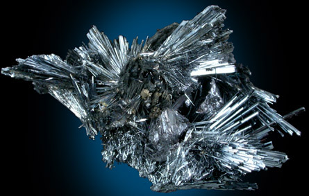 Stibnite from Herja Mine (Kisbanya), Baia Mare, Maramures, Romania