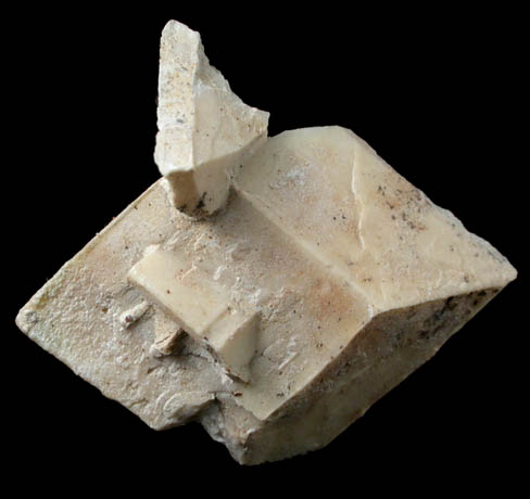 Calcite pseudomorphs after Glauberite from Camp Verde, Beaver Creek, Yavapai County, Arizona