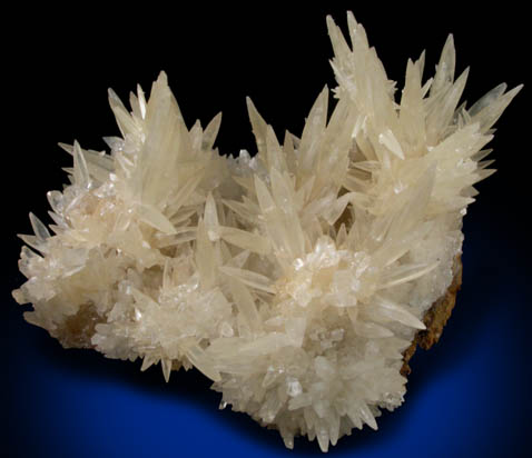 Aragonite from Northern Lights Mine, Black Mountain, Mountain View District, Mineral County, Nevada