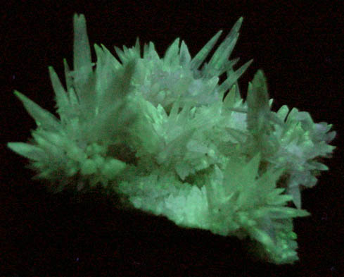 Aragonite from Northern Lights Mine, Black Mountain, Mountain View District, Mineral County, Nevada