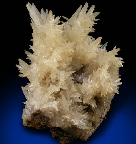 Aragonite from Northern Lights Mine, Black Mountain, Mountain View District, Mineral County, Nevada