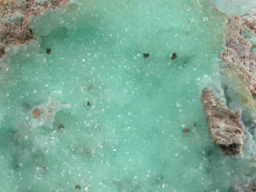 Smithsonite and Hemimorphite from Hidden Treasure Mine, Ophir District, Tooele County, Utah