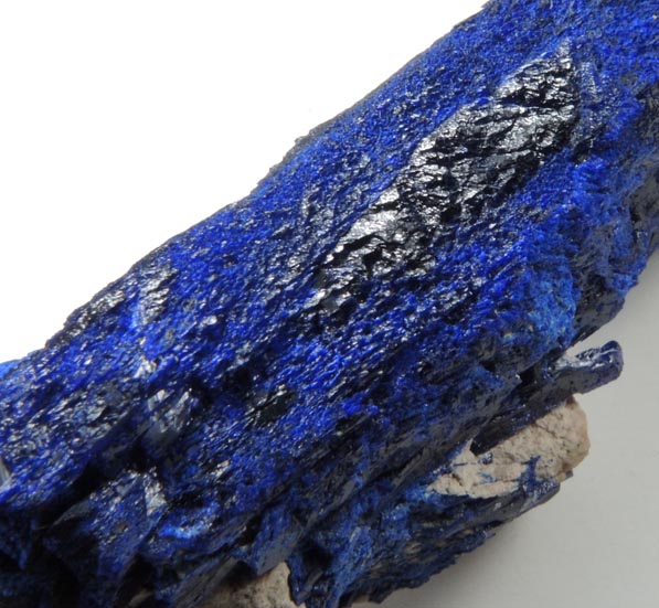 Azurite from Kerrouchene, Middle Atlas Mountains, Khnifra Province, Morocco