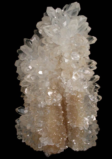 Calcite over Aragonite from Sioux Ajax Mine, Mammoth, Tintic District, Juab County, Utah