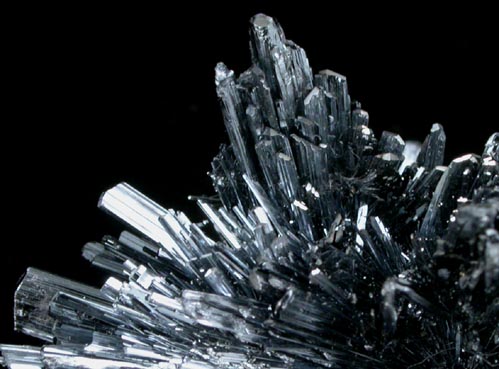 Stibnite from Herja Mine (Kisbanya), Baia Mare, Maramures, Romania