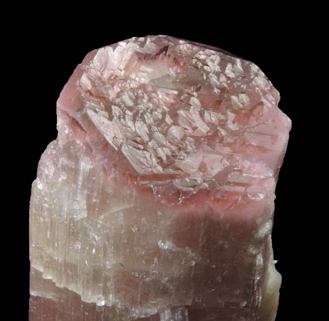 Elbaite var. Rubellite Tourmaline from Lavra da Golconda, near Governador Valadares, Minas Gerais, Brazil