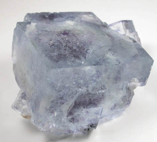 Fluorite with internal phantom-growth from Yaogangxian Mine, Nanling Mountains, Hunan, China