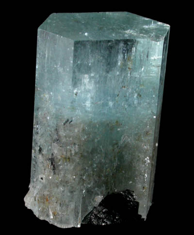 Beryl var. Aquamarine with Schorl Tourmaline from Erongo Mountains, 20 km north of Usakos, Damaraland, Namibia