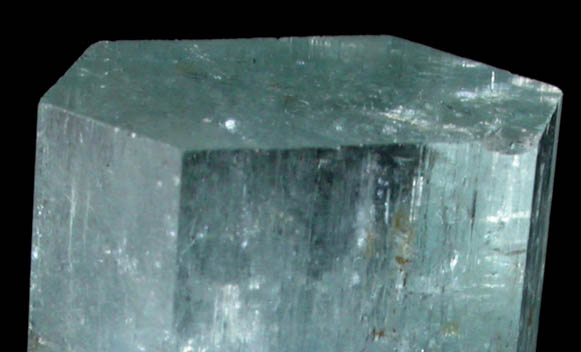 Beryl var. Aquamarine with Schorl Tourmaline from Erongo Mountains, 20 km north of Usakos, Damaraland, Namibia