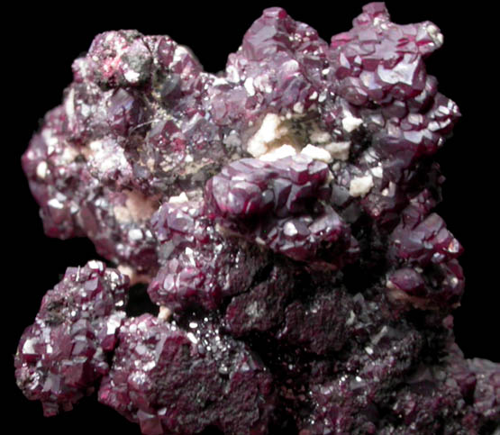 Cuprite over Copper from Chino Mine, Santa Rita District, Grant County, New Mexico