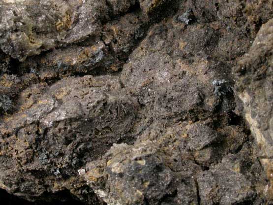 Lead (?) with Anglesite and Galena from Tintic Standard Mine, Dividend, Utah County, Utah