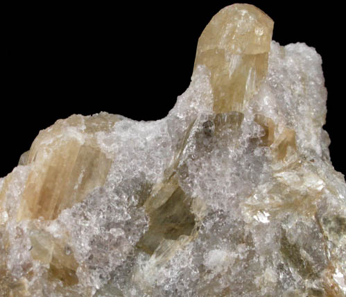 Spodumene from Foote Mine, Kings Mountain, Cleveland County, North Carolina