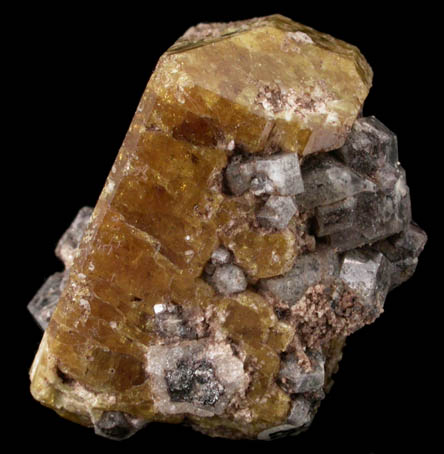 Vesuvianite with Grossular Garnet from Sierra de Cruces, east of Laguna de Jaco, near Hercules, Coahuila, Mexico