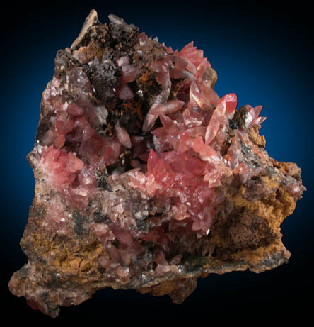 Rhodochrosite from Grube Wolf, Herdorf, Siegerland, Rheinland-Pfalz, Germany