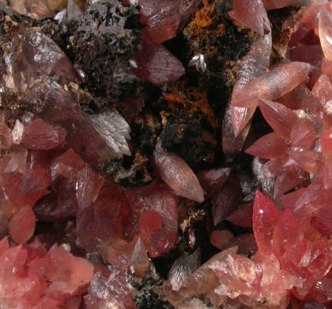 Rhodochrosite from Grube Wolf, Herdorf, Siegerland, Rheinland-Pfalz, Germany