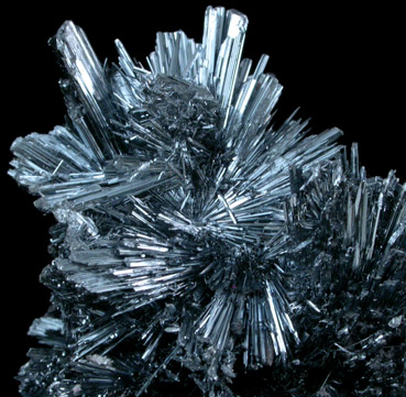 Stibnite from Herja Mine (Kisbanya), Baia Mare, Maramures, Romania