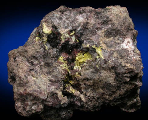 Uranophane from Faraday Mine, Ontario, Canada