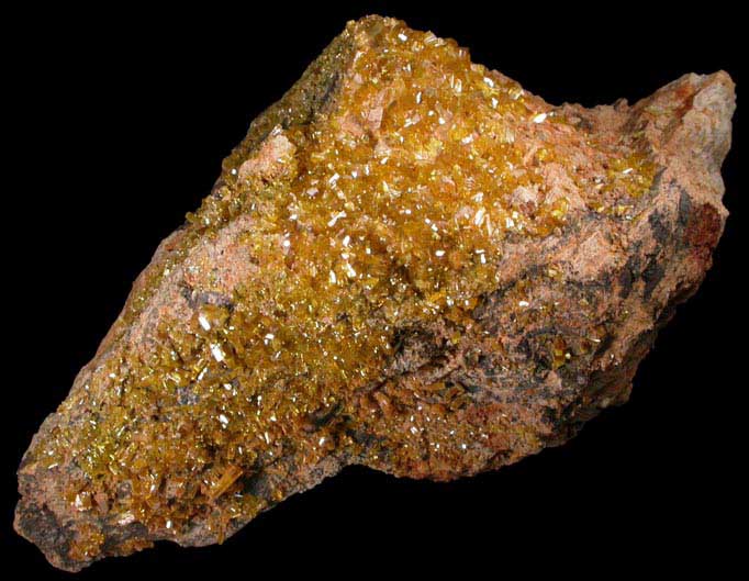 Mimetite from Pingtouling Mine, Liannan, Guangdong Province, China