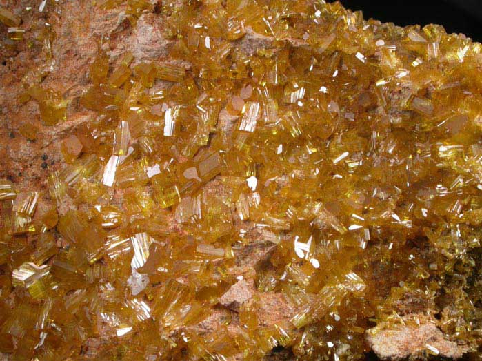 Mimetite from Pingtouling Mine, Liannan, Guangdong Province, China