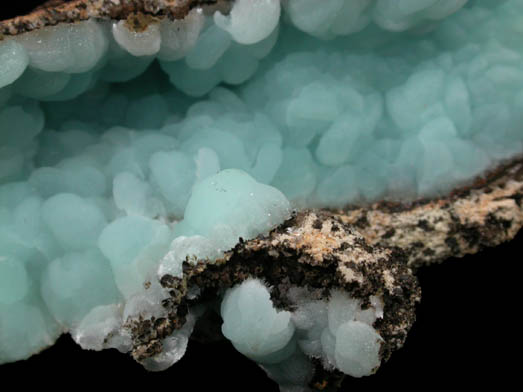 Hemimorphite from 79 Mine, Banner District, near Hayden, Gila County, Arizona