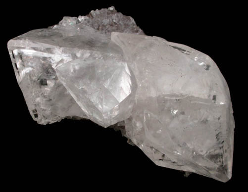 Calcite (twinned crystals) from Santa Eulalia District, Aquiles Serdn, Chihuahua, Mexico