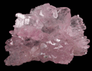 Quartz var. Rose Quartz Crystals from Alto da Pitorra, Laranjeiras, Galilia, Minas Gerais, Brazil