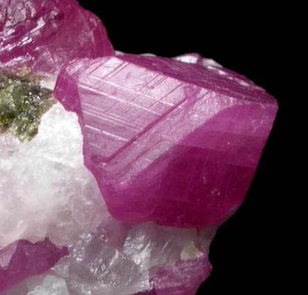 Corundum var. Ruby from Jegdalek, Sorobi, Kapic, Afghanistan