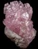 Quartz var. Rose Quartz Crystals from Lavra da Ilha, Taquaral, Jequitinhonha River, Minas Gerais, Brazil