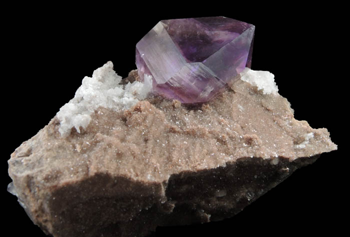 Quartz var. Amethyst Quartz from Balkhash Lake, near Preozersk, Karaganda Oblast, Kazakhstan