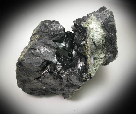 Babingtonite from Lane's Quarry, Westfield, Hampden County, Massachusetts